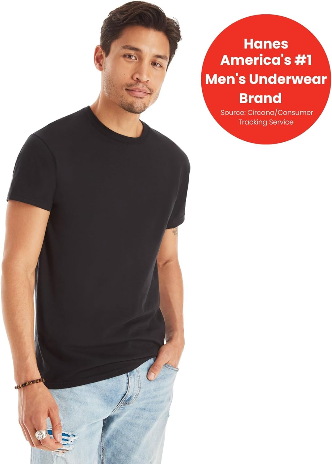  Crew Tee Undershirts, Multi-Packs Available