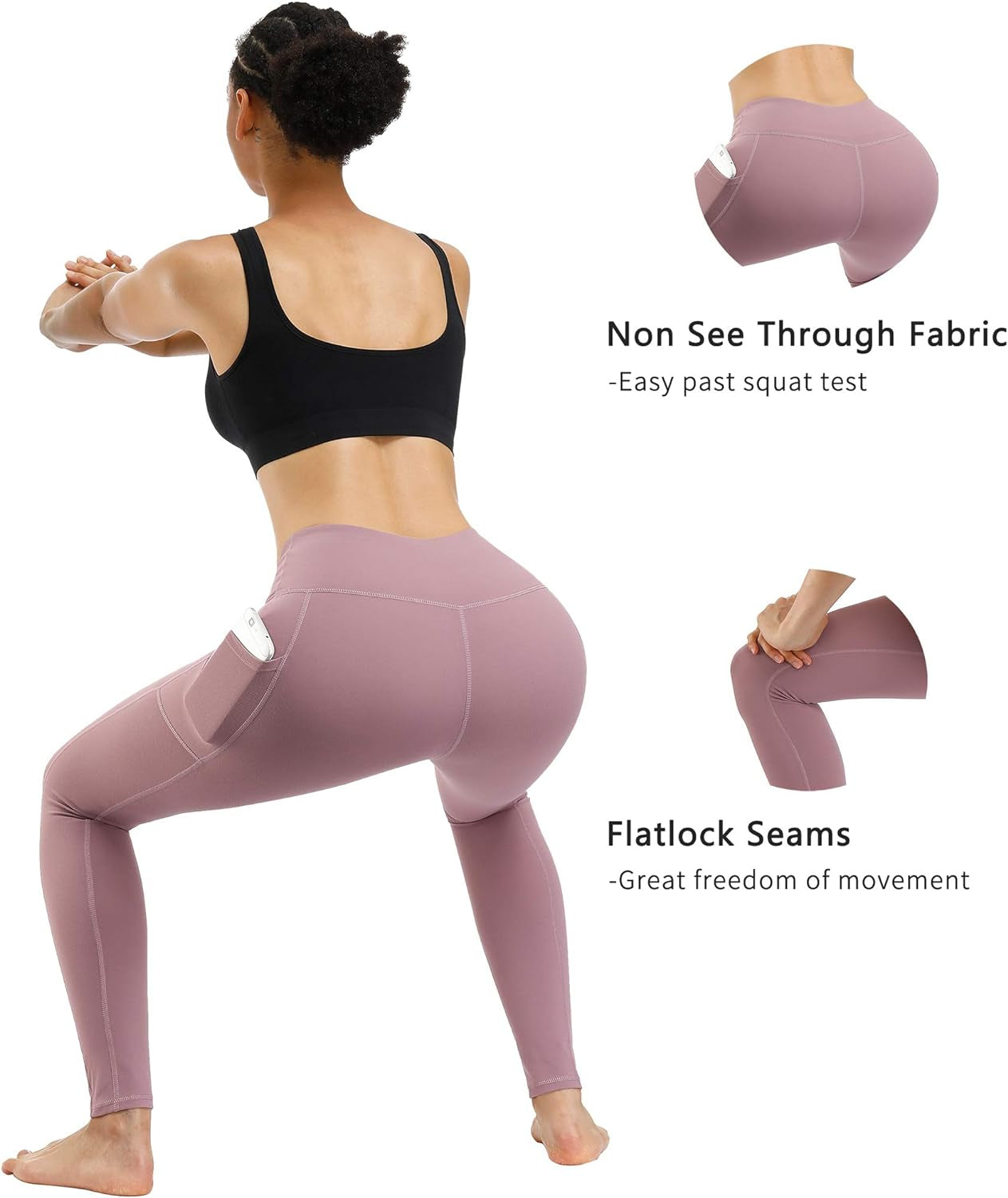 Workout Running 4 Way Stretch Yoga Leggings,