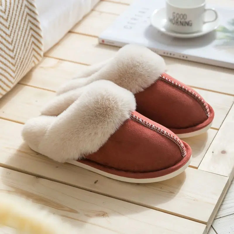 Warm Soft Women's Fashion  Indoor Slippers Australian  Style