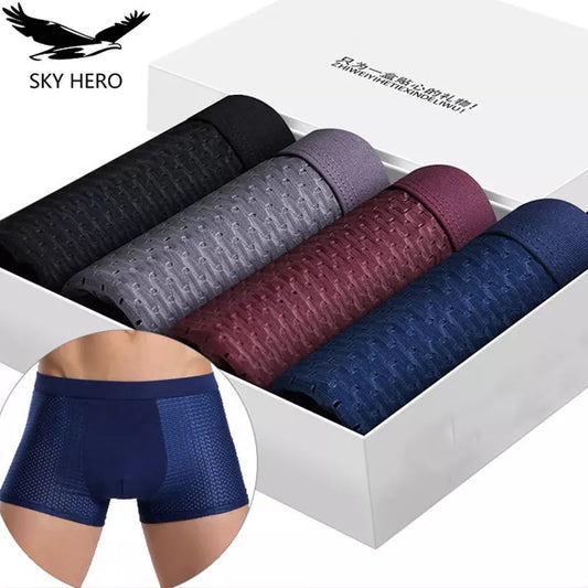 4pcs/Lot Man Pack Shorts Boxers sizes L/XL