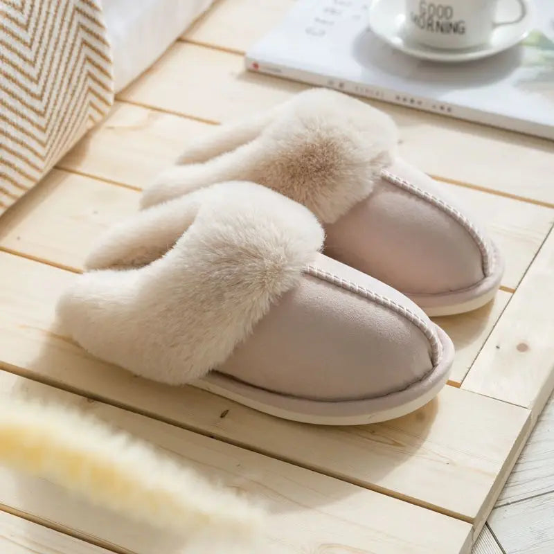 Warm Soft Women's Fashion  Indoor Slippers Australian  Style