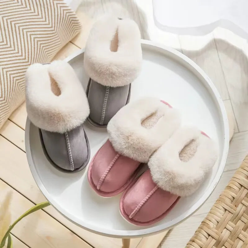 Warm Soft Women's Fashion  Indoor Slippers Australian  Style